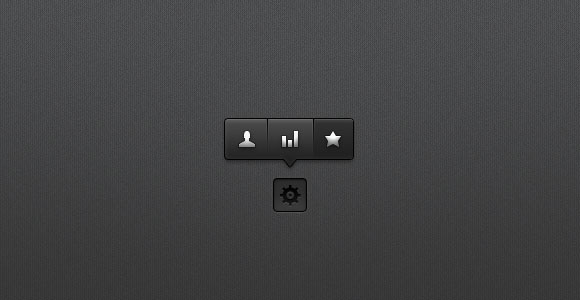 Dark tooltip free PSD