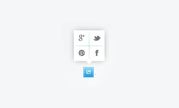 Social share css snippet