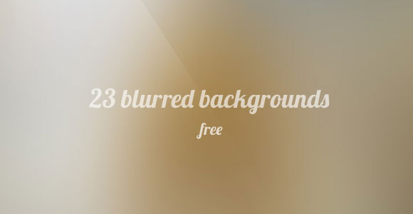 23 free blurred backgrounds PSD