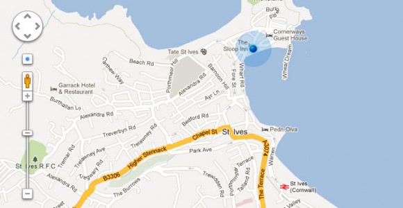 Google Maps UI controls free PSD