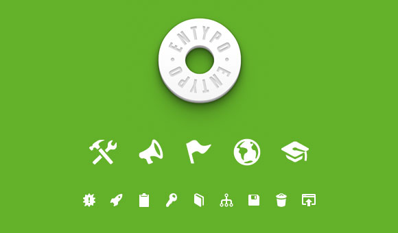 Entypo glyph set