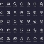 Simple icons PSD by Onlyoly