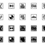 Sketched Social Icons Webfont