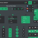 Vertical Infinity: Flat Style UI Kit