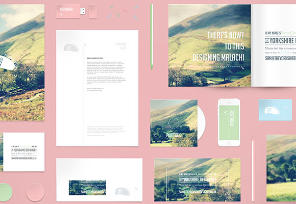 Free stationary mockup