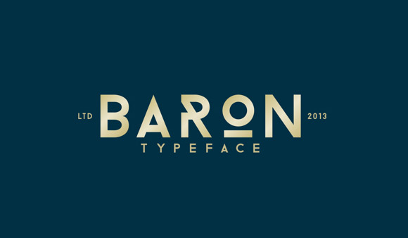 Baron free font
