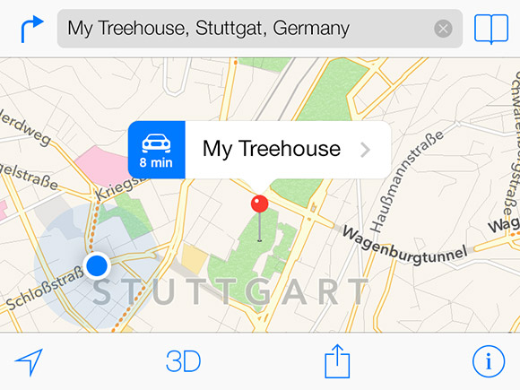 iOS7 Maps template