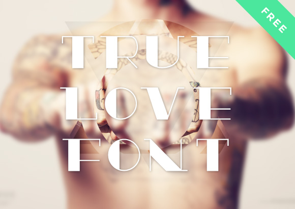 TrueLove free font