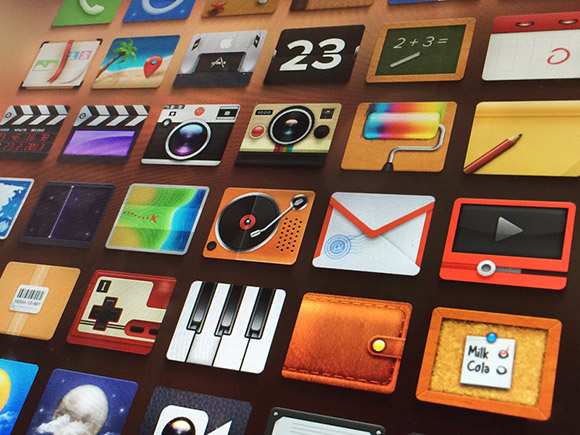 Adore - Free icon set for iPhone