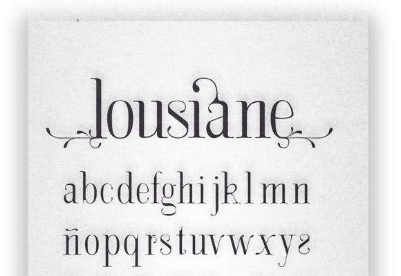 Lousiane free font