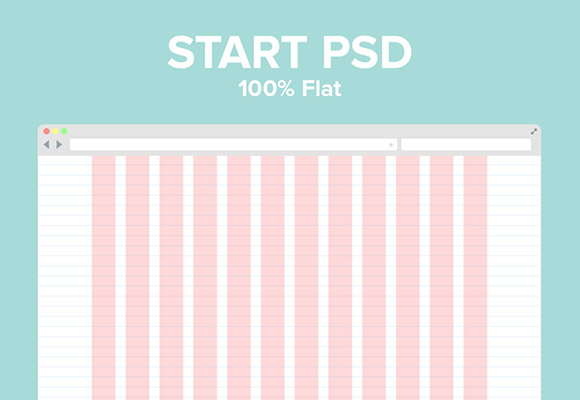 Start PSD grids for web templates