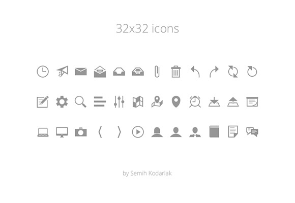 36 free tiny icons