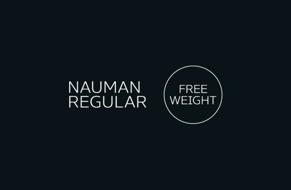 Nauman Regular free font