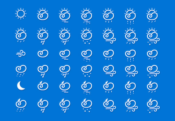 42 free weather icons