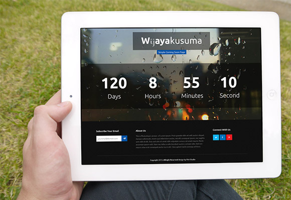 Wijayakusuma - PSD & HTML landing page