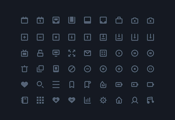 54 Stylish icons AI