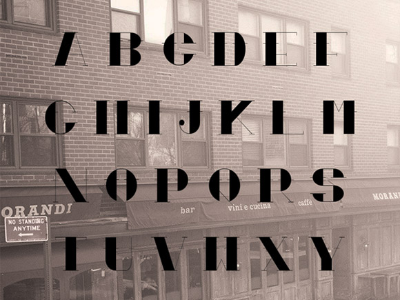 Cortes free font