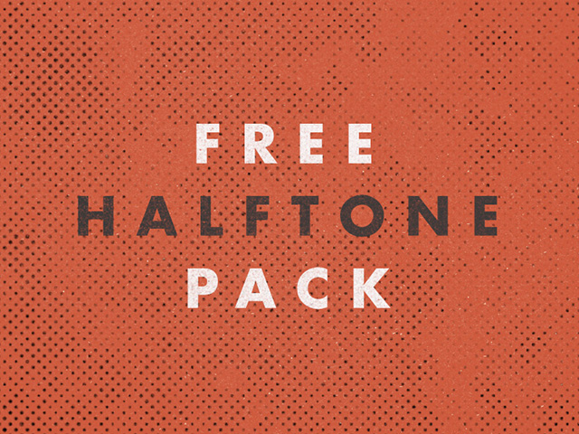 Free Halftone Pack PSD