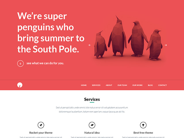 OneEngine - Free WordPress theme + PSD