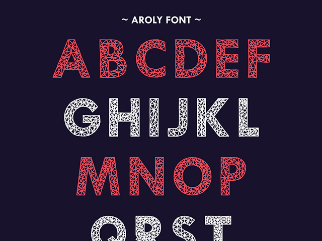 Aroly free font