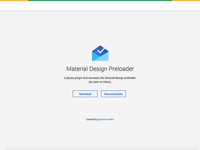 Material Design preloader