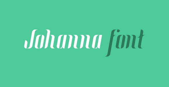 Johanna free font