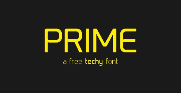 Prime free sans-serif font