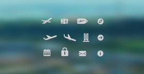 Free PSD travel icons