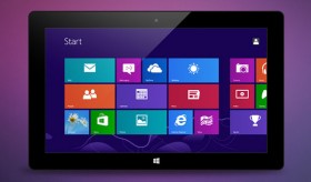Microsoft Surface RT UI PSD