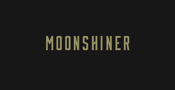 Moonshiner free font