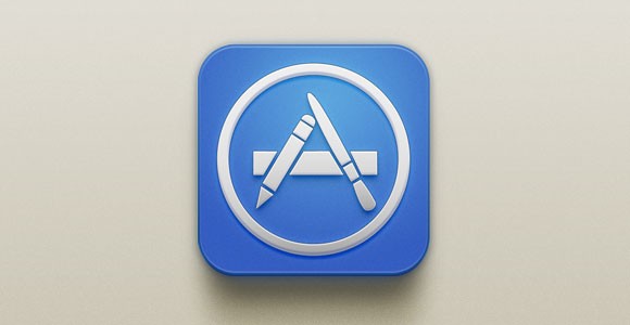 App Store iOS PSD icon - Freebiesbug