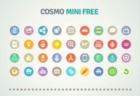 Cosmo - 1200+ mini free icons