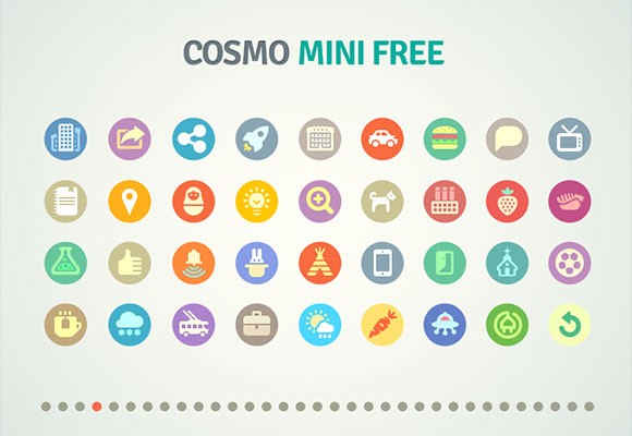Cosmo - 1200+ mini free icons