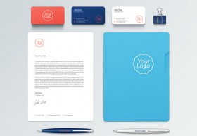 Corporate & stationary mockup PSD