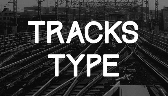 Track free font