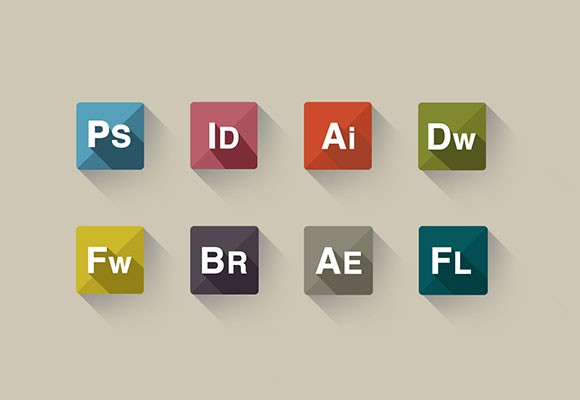 Adobe PSD icon set