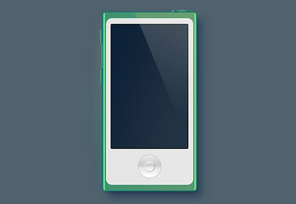 iPod Nano mockup - Freebiesbug