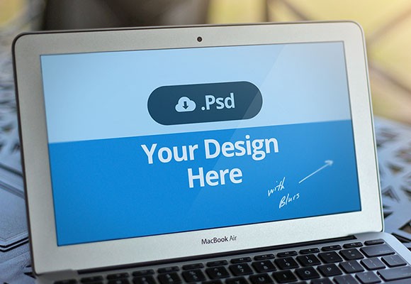 Macbook Air mockup