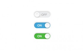 Simple toggle switch CSS