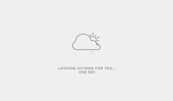 Weather loading animation - Freebiesbug