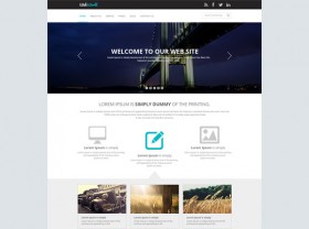 WebWorld - PSD website template