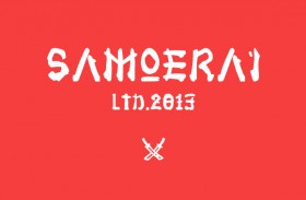 Samoerai free font