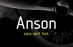 Anson - Free sans serif font