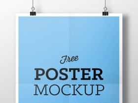 Poster mockup PSD