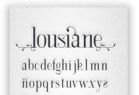 Lousiane free font