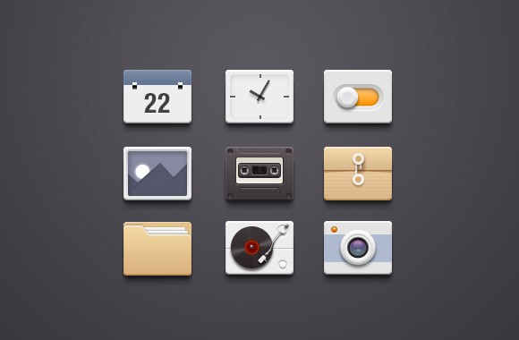 9 UI free icons