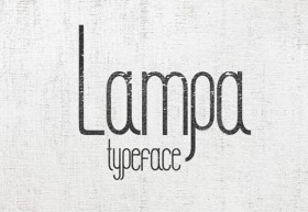 Lampa free font