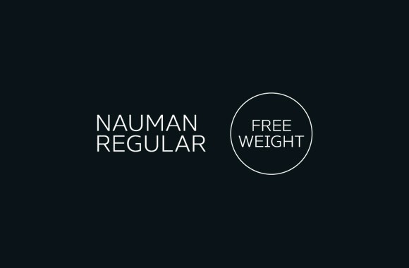 Nauman Regular free font