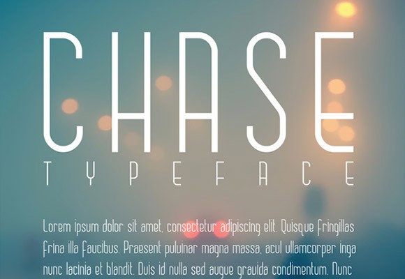 Chase free font