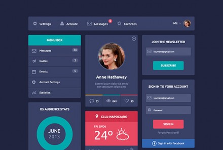 10+ Best Free HTML UI Kits - Freebiesbug